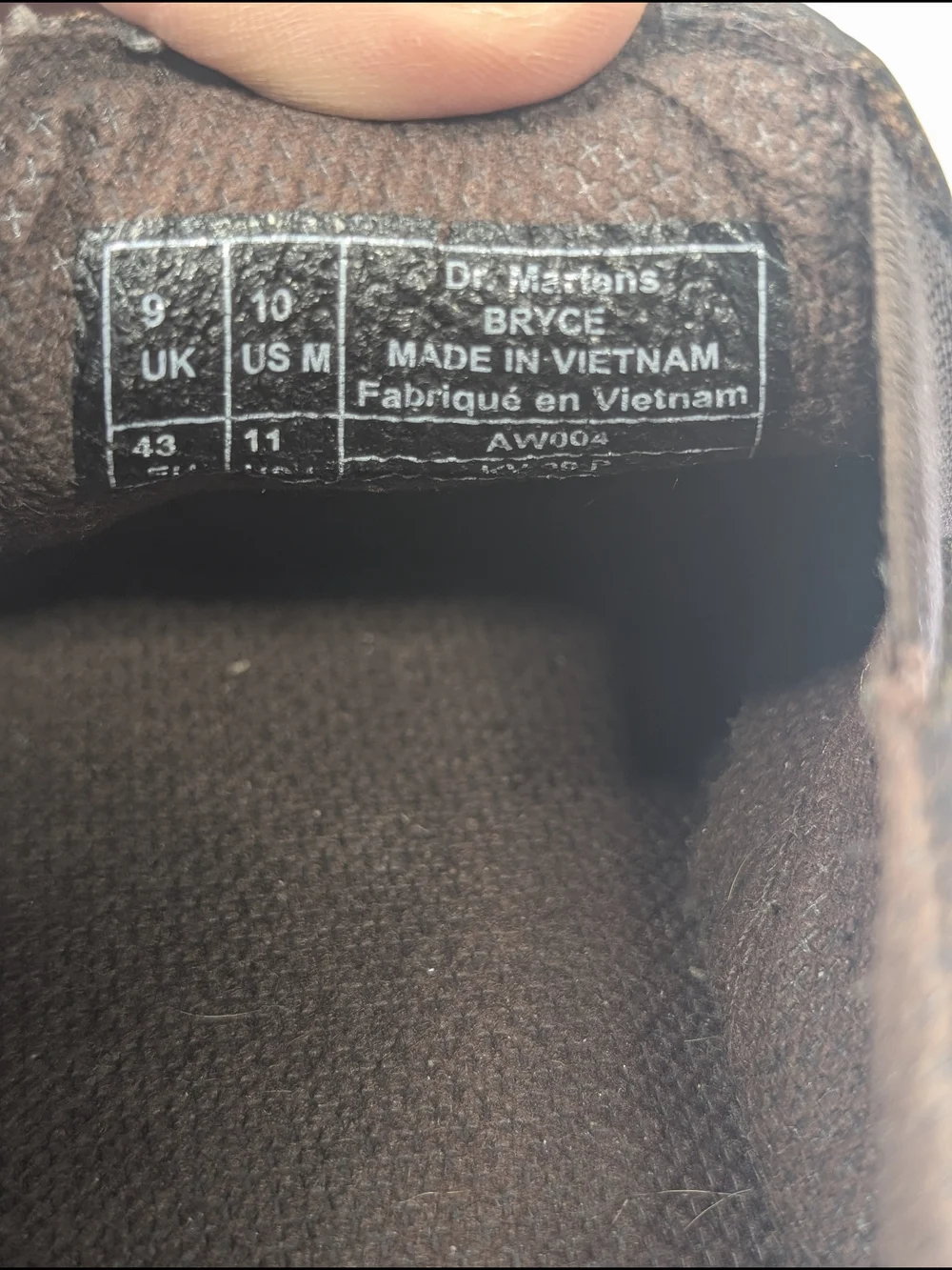 Dr. Martens Bryce Men’s Size 10 Brown Slip On Loafers